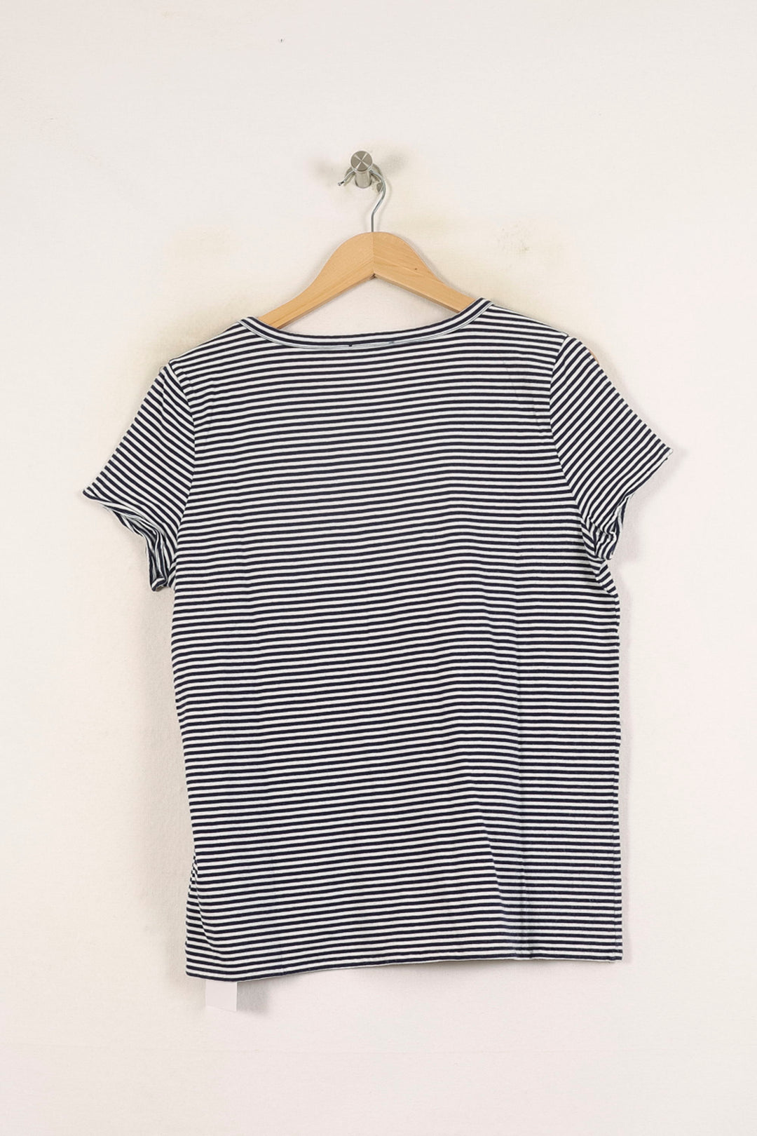 Tee-shirt Rayé Bleu et Blanc - Taille XL/42 de la marque A.P.C. | PARAD71438 - Vendu par Paradigme - Image 4