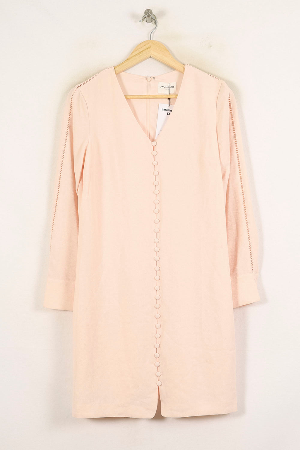 Robe Droite Rose - Taille S/36 de la marque Maison 123 | PARAD71445 - Vendu par Paradigme - Image 2