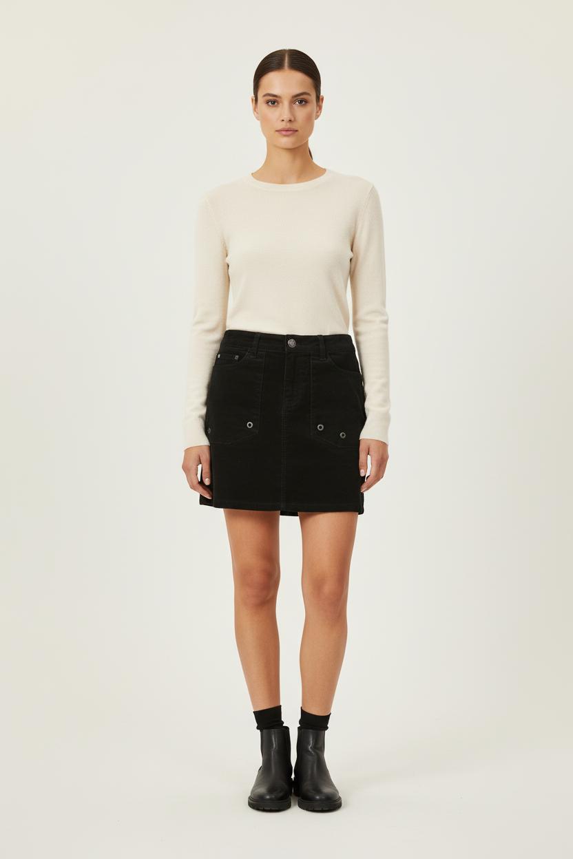 Jupe Courte Noire - Taille S/36 de la marque Zadig&Voltaire | PARAD71446 - Vendu par Paradigme - Image 1