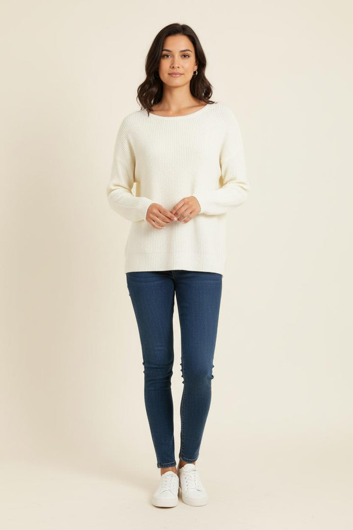 Pull Blanc - Taille S/36 de la marque Sézane | PARAD71448 - Vendu par Paradigme - Image 1
