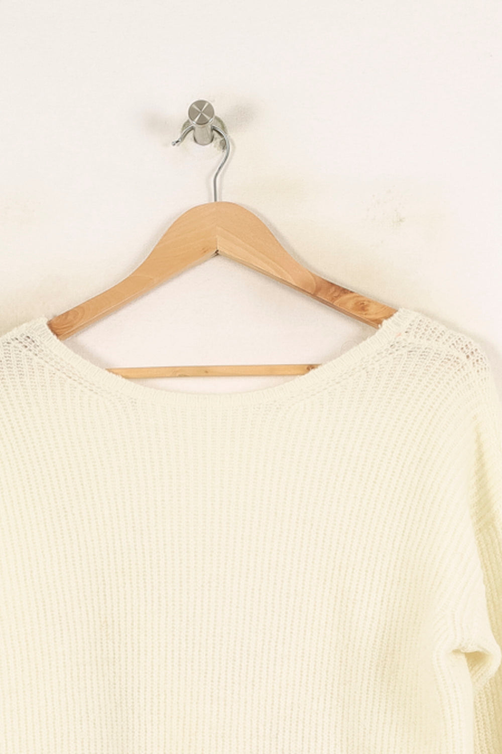 Pull Blanc - Taille S/36 de la marque Sézane | PARAD71448 - Vendu par Paradigme - Image 2