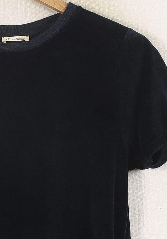 T-shirt Bleu - Taille S/36 de la marque American Vintage | PARAD71453 - Vendu par Paradigme - Image 3