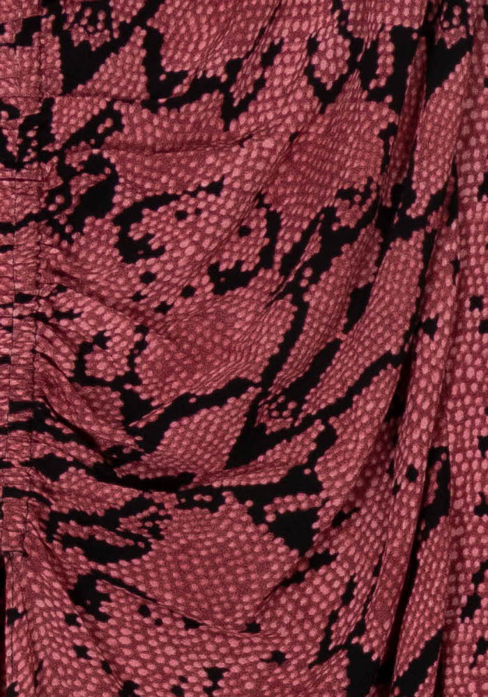 Jupe Longue Rose et Noire - Taille M/38 de la marque ba&sh | PARAD71463 - Vendu par Paradigme - Image 3