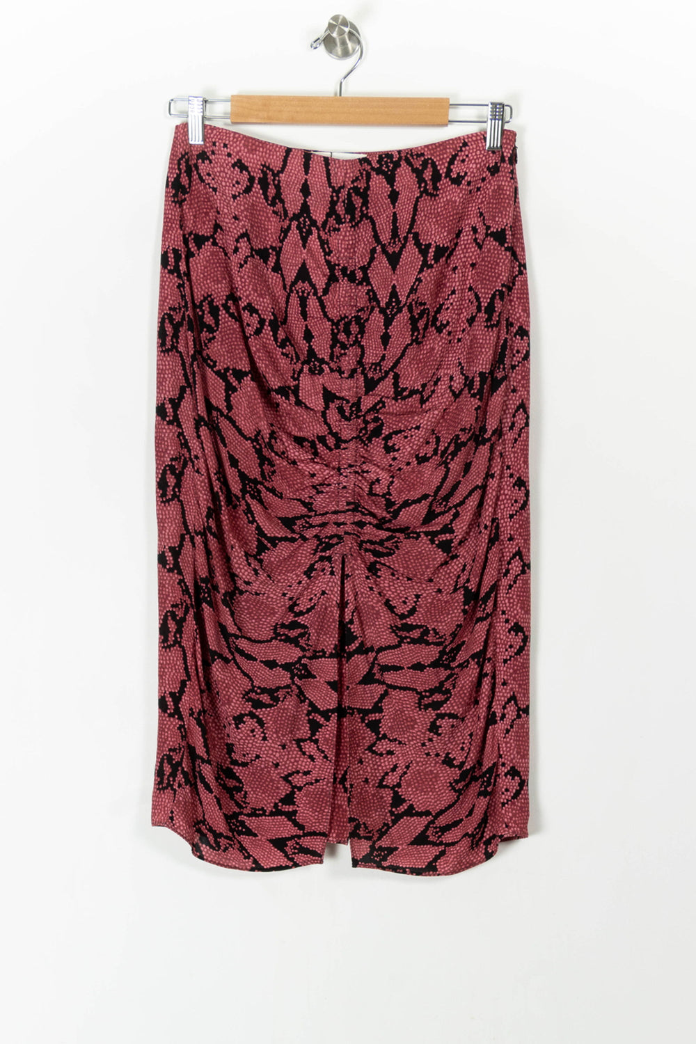Jupe Longue Rose et Noire - Taille M/38 de la marque ba&sh | PARAD71463 - Vendu par Paradigme - Image 2