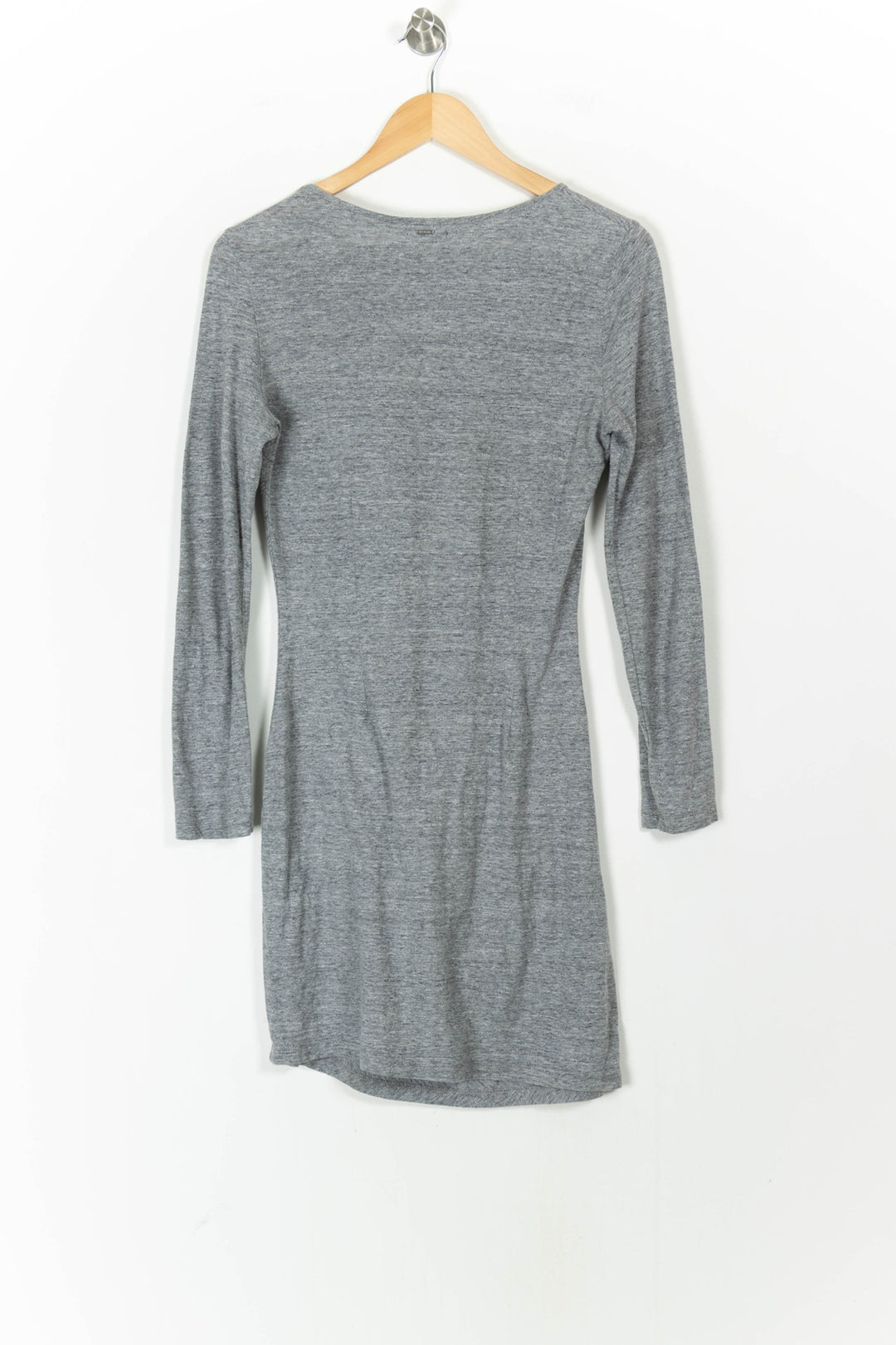 Robe Midi Grise - Taille S/36 de la marque IKKS | PARAD71464 - Vendu par Paradigme - Image 4