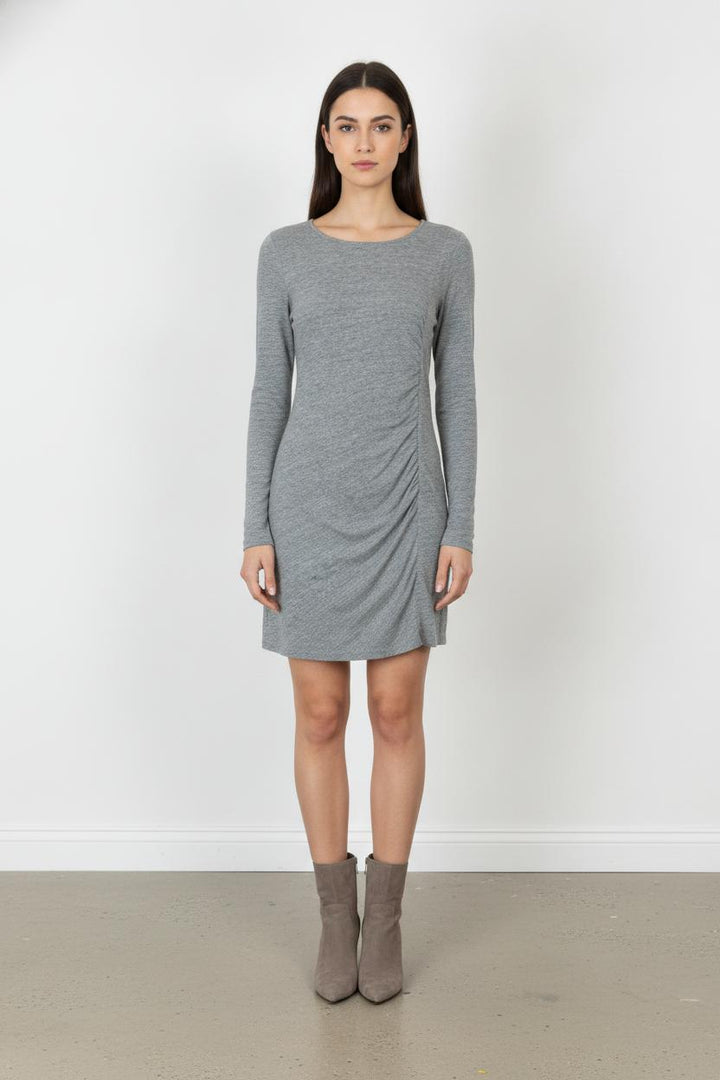Robe Midi Grise - Taille S/36 de la marque IKKS | PARAD71464 - Vendu par Paradigme - Image 1