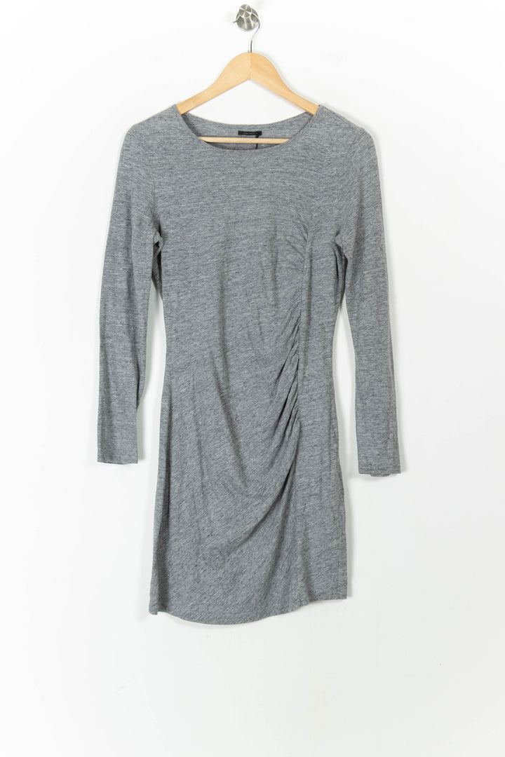 Robe Midi Grise - Taille S/36 de la marque IKKS | PARAD71464 - Vendu par Paradigme - Image 2