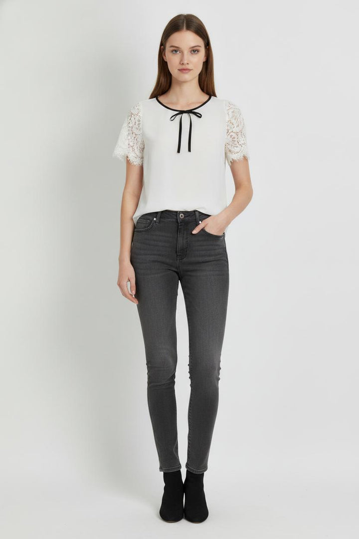Blouse Blanche - Taille M/38 de la marque Claudie Pierlot | PARAD71465 - Vendu par Paradigme - Image 1