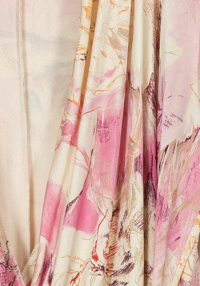 Tunique Rose et Beige - Taille XL/42 de la marque Marina Rinaldi | PARAD71470 - Vendu par Paradigme - Image 3