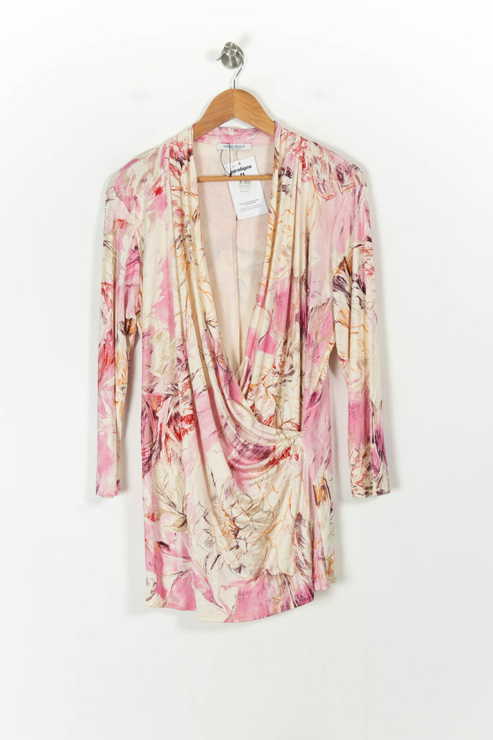 Tunique Rose et Beige - Taille XL/42 de la marque Marina Rinaldi | PARAD71470 - Vendu par Paradigme - Image 2
