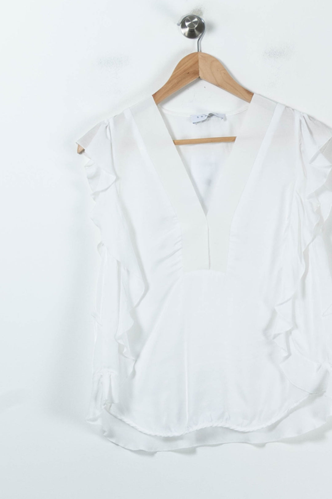 Blouse Blanche - Taille S/36 de la marque Sandro | PARAD71474 - Vendu par Paradigme - Image 2