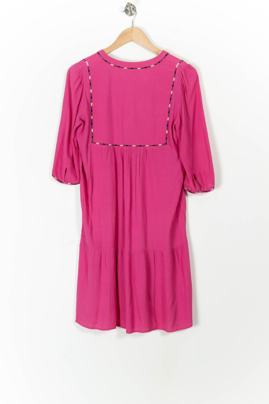 Robe Midi Rose - Taille S/36 de la marque ba&sh | PARAD71475 - Vendu par Paradigme - Image 4