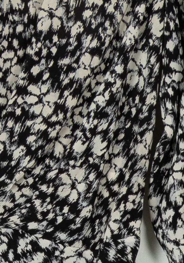 Robe Courte Noire et Blanche - Taille XS/34 de la marque Isabel Marant | PARAD71480 - Vendu par Paradigme - Image 3