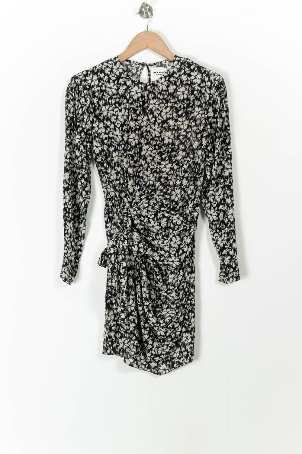Robe Courte Noire et Blanche - Taille XS/34 de la marque Isabel Marant | PARAD71480 - Vendu par Paradigme - Image 2