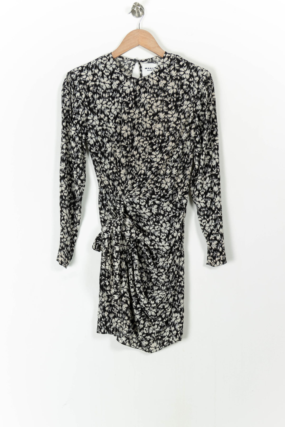 Robe Courte Noire et Blanche - Taille XS/34 de la marque Isabel Marant | PARAD71480 - Vendu par Paradigme - Image 2