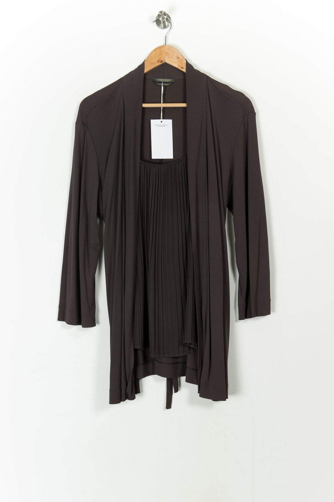 Cardigan Marron - Taille XXL/44 de la marque Marina Rinaldi | PARAD71486 - Vendu par Paradigme - Image 2