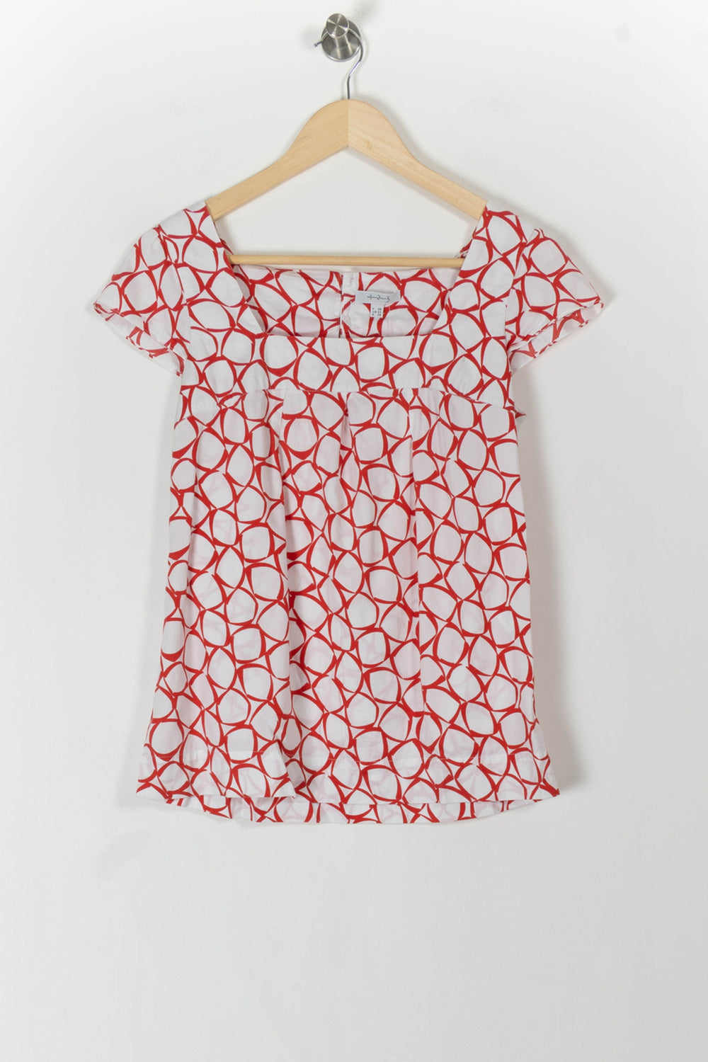 Blouse Rouge et Blanche - Taille S/36 de la marque Maison 123 | PARAD71495 - Vendu par Paradigme - Image 2