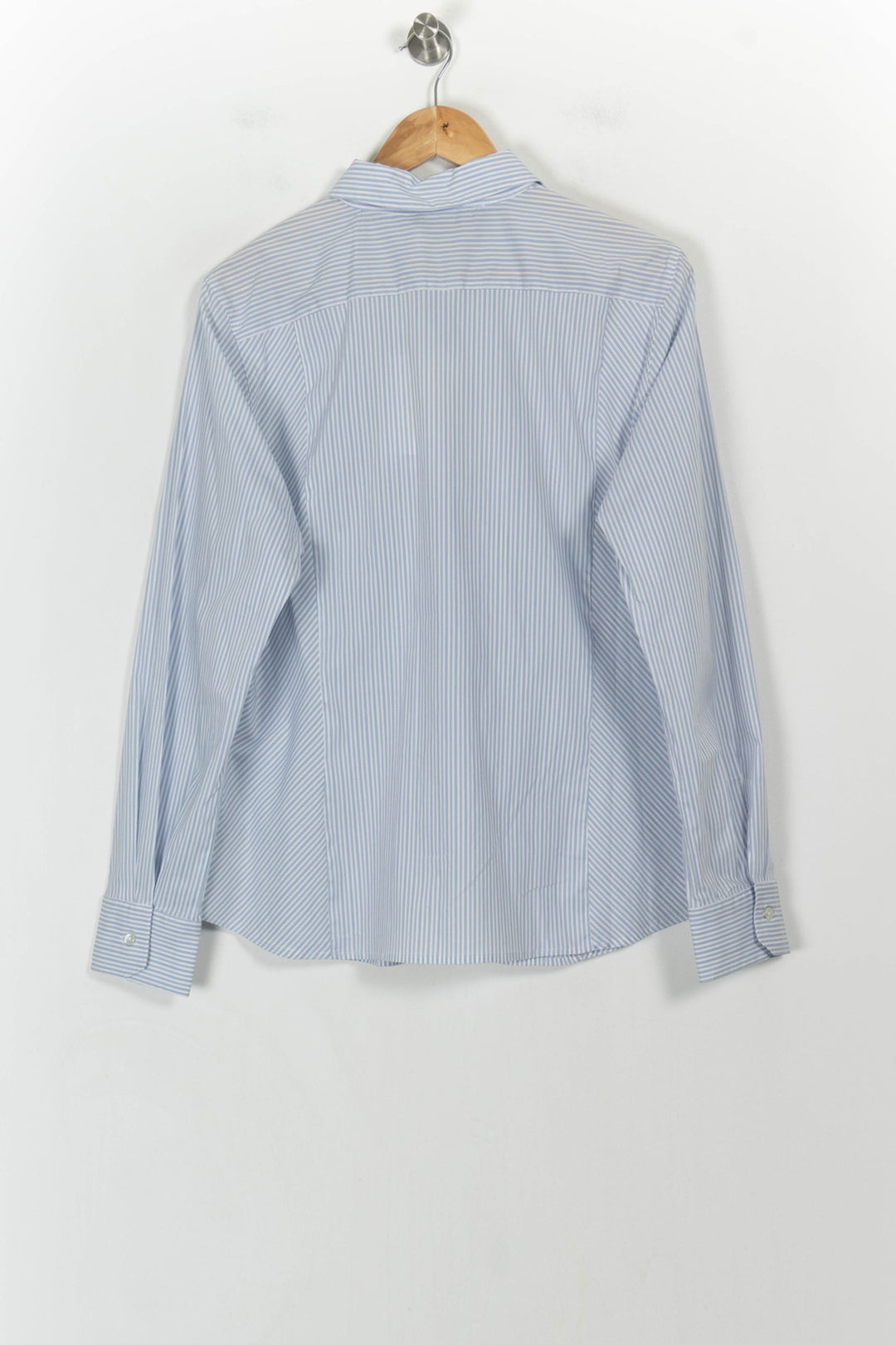 Chemise Rayée Bleue et Blanche - Taille XL/42 de la marque Marina Rinaldi | PARAD71501 - Vendu par Paradigme - Image 4