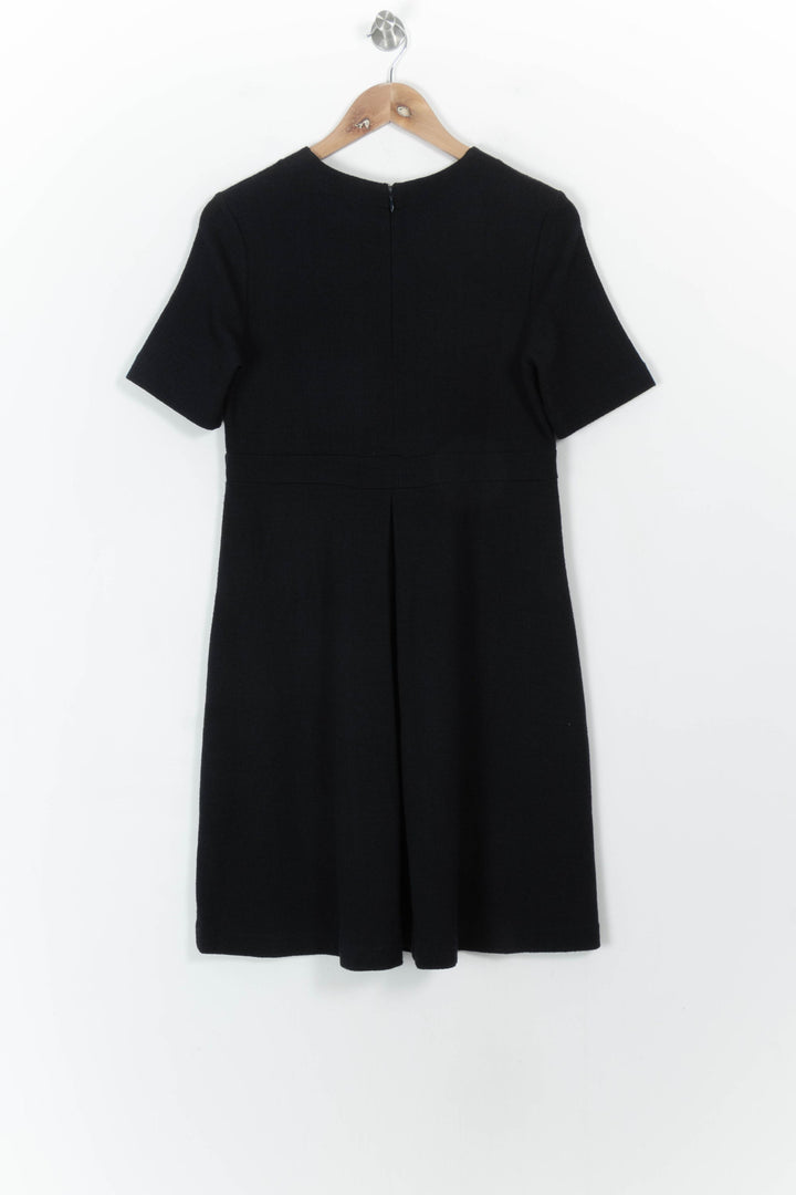 Robe Noire - Taille M/38 de la marque Max Mara | PARAD71506 - Vendu par Paradigme - Image 4