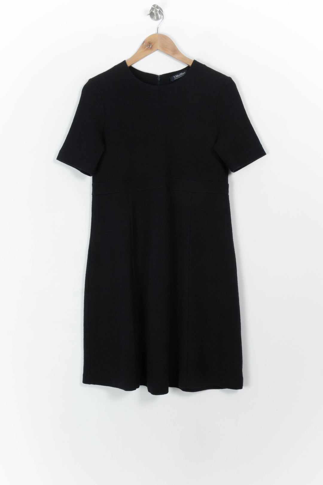 Robe Noire - Taille M/38 de la marque Max Mara | PARAD71506 - Vendu par Paradigme - Image 2