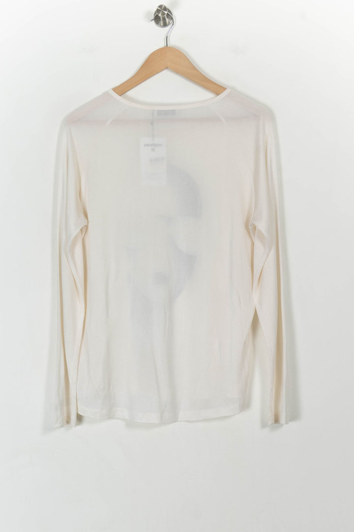 T-shirt Manches Longues Beige - Taille XL/42 de la marque Marina Rinaldi | PARAD71507 - Vendu par Paradigme - Image 4
