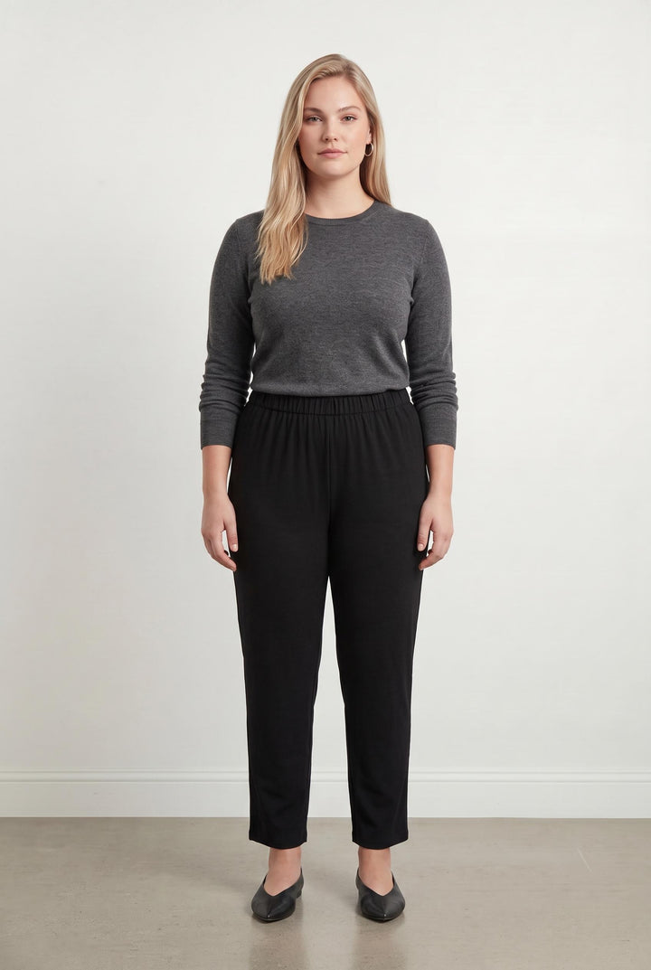 Pantalon Noir - Taille XXL/44 de la marque Marina Rinaldi | PARAD71520 - Vendu par Paradigme - Image 1