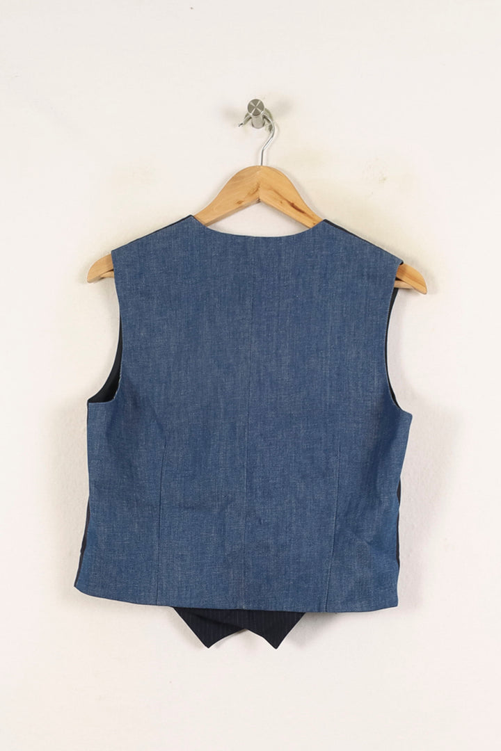 Gilet Bleu - Taille S/36 de la marque Barje | PARAD71528 - Vendu par Paradigme - Image 4