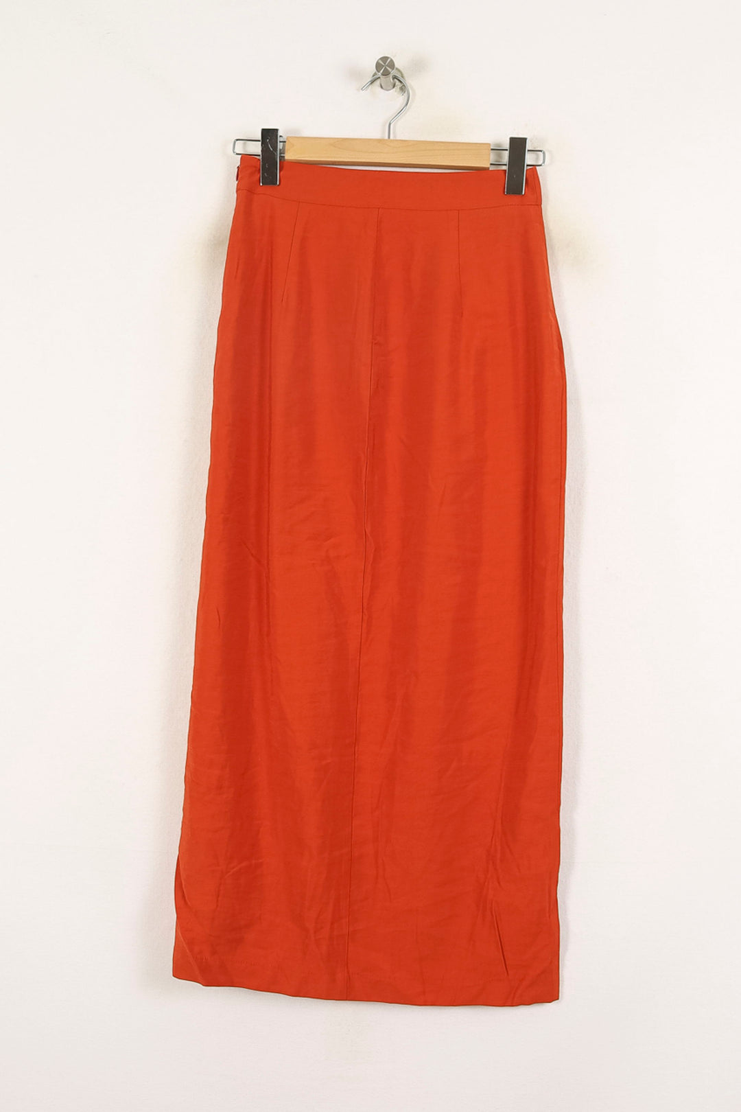Jupe Longue Orange - Taille S/36 de la marque Barje | PARAD71531 - Vendu par Paradigme - Image 4