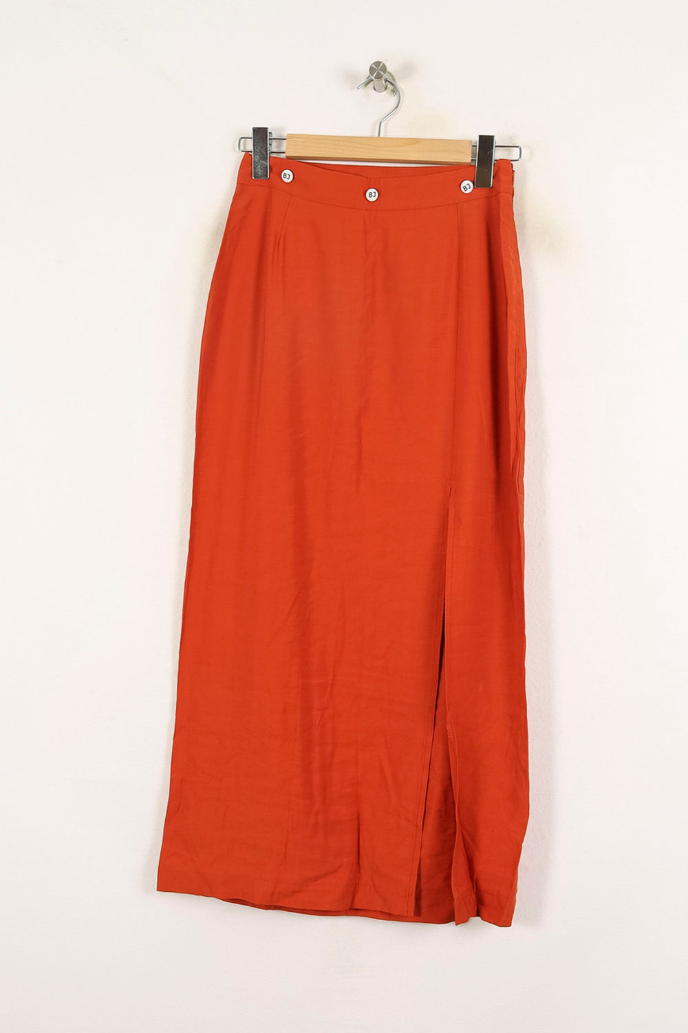 Jupe Longue Orange - Taille S/36 de la marque Barje | PARAD71531 - Vendu par Paradigme - Image 2