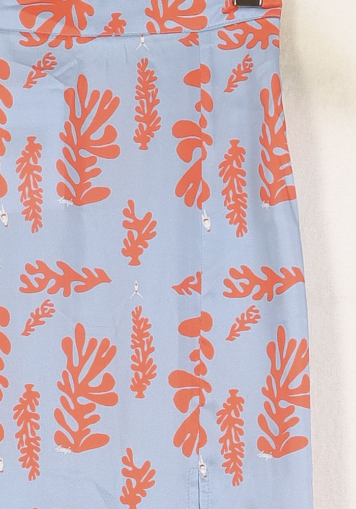 Jupe Longue Bleue et Orange - Taille S/36 de la marque Barje | PARAD71534 - Vendu par Paradigme - Image 3