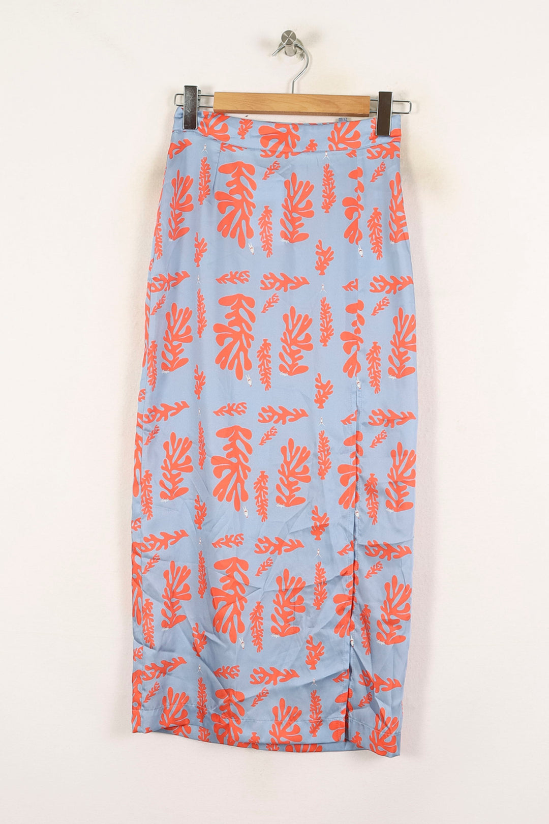 Jupe Longue Bleue et Orange - Taille S/36 de la marque Barje | PARAD71534 - Vendu par Paradigme - Image 2