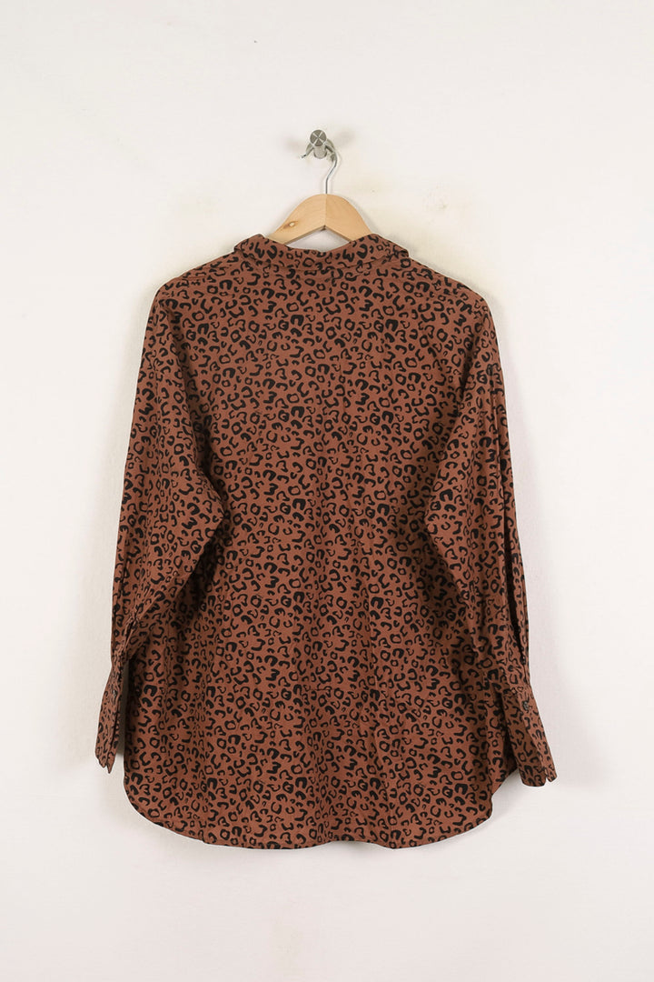 Veste Léopard Marron et Noir - Taille S/36 de la marque Barje | PARAD71536 - Vendu par Paradigme - Image 4