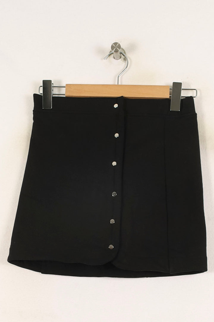 Jupe Courte Noire - Taille S/36 de la marque Barje | PARAD71539 - Vendu par Paradigme - Image 2