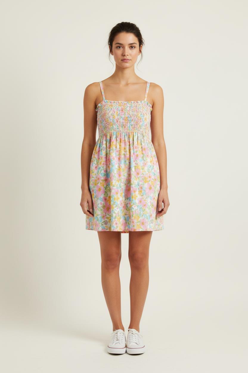 Robe Fleurie Multicolore - Taille S/36 de la marque Grace & Mila | PARAD71544 - Vendu par Paradigme - Image 1