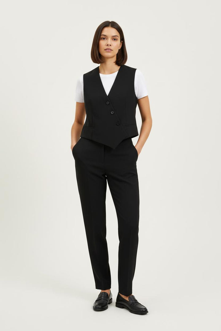 Gilet Noir - Taille M/38 de la marque Barje | PARAD71549 - Vendu par Paradigme - Image 1