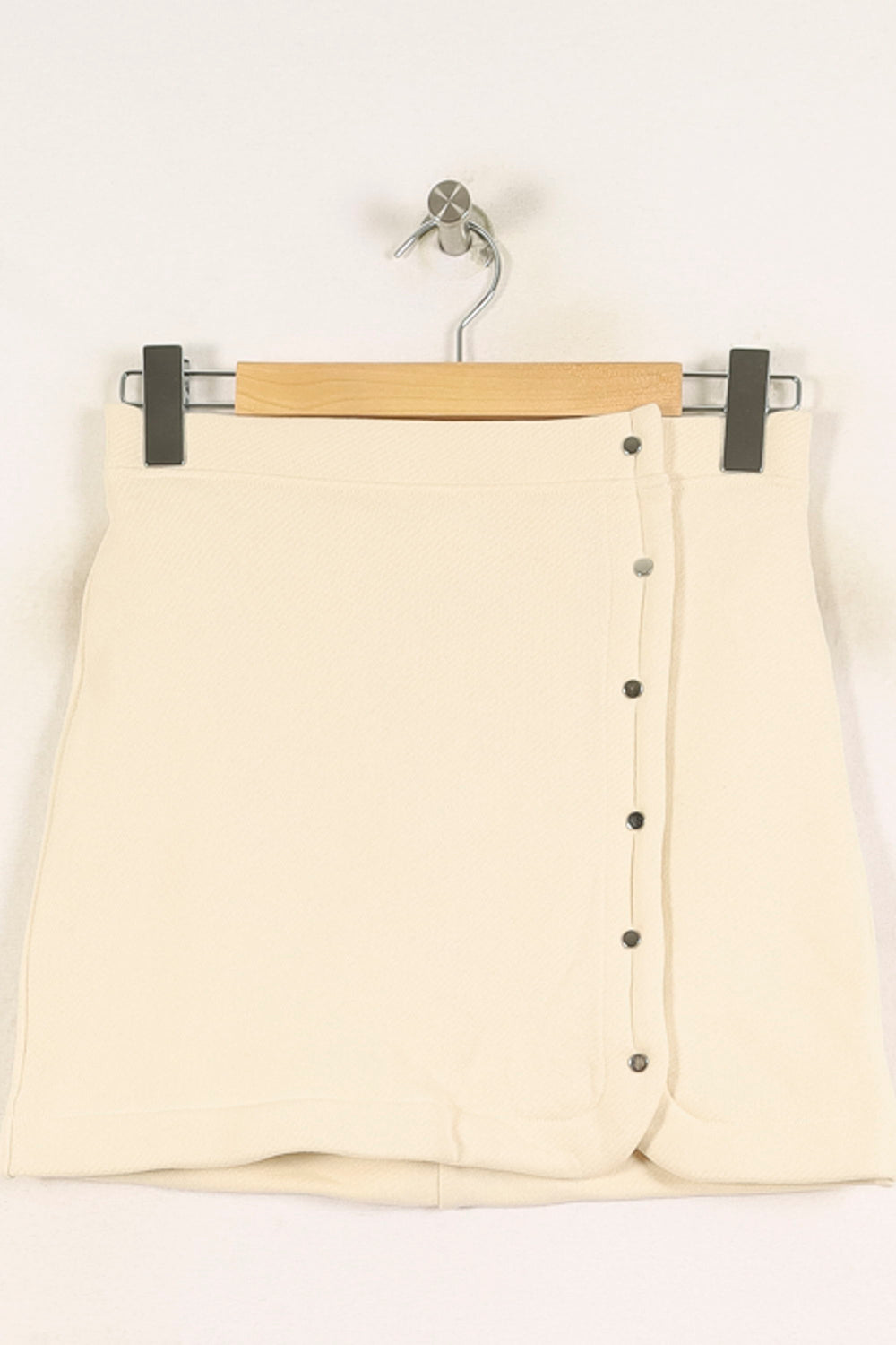 Jupe Portefeuille Beige - Taille S/36 de la marque Barje | PARAD71554 - Vendu par Paradigme - Image 2