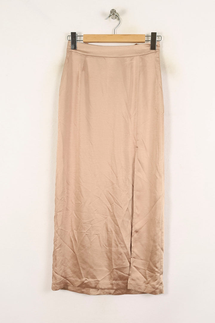 Jupe Longue Beige - Taille S/36 de la marque Barje | PARAD71555 - Vendu par Paradigme - Image 2