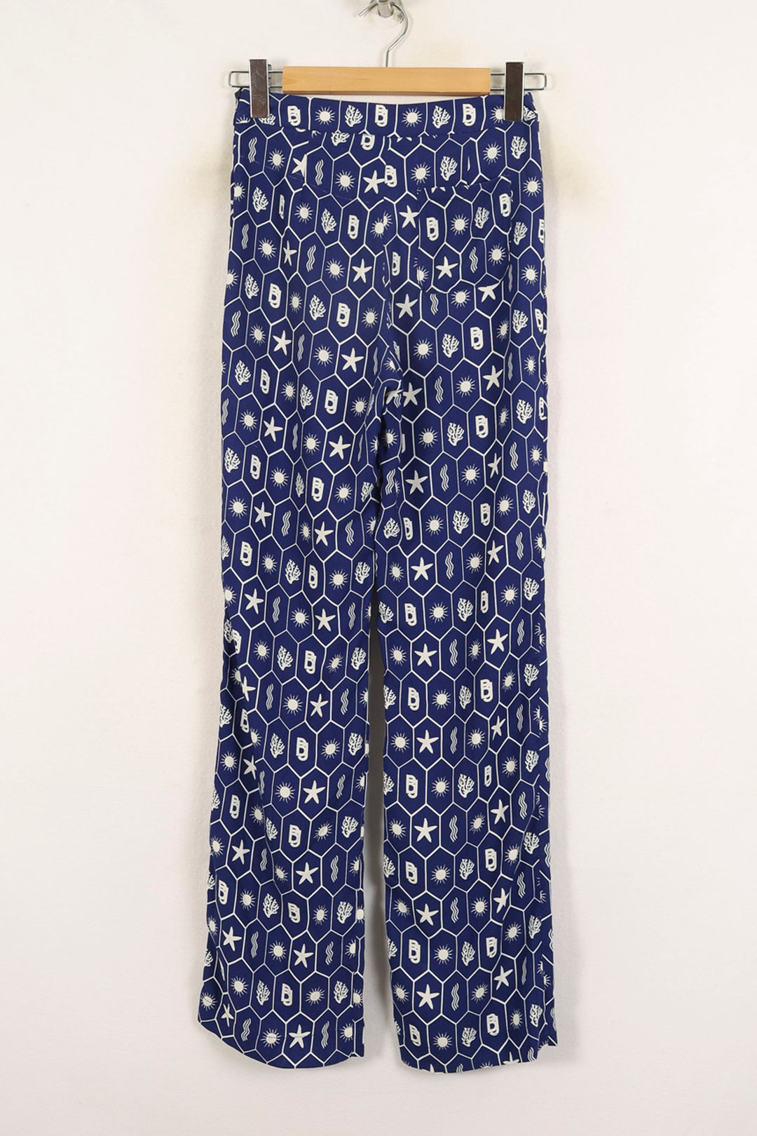 Pantalon Bleu et Blanc - Taille S/36 de la marque Barje | PARAD71564 - Vendu par Paradigme - Image 4