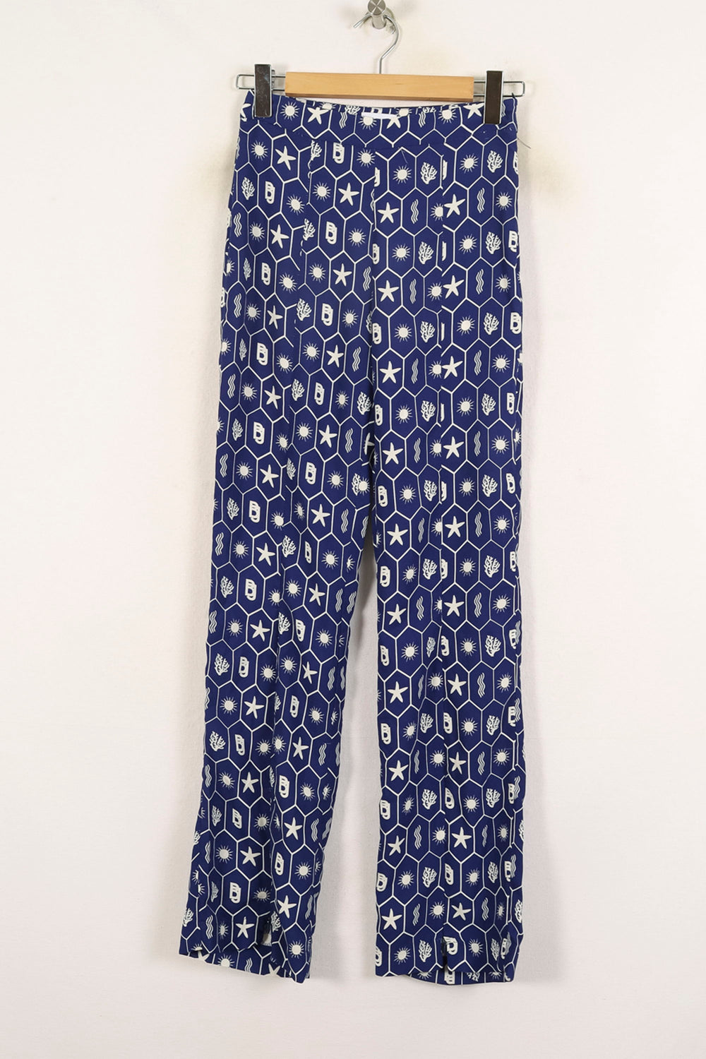 Pantalon Bleu et Blanc - Taille S/36 de la marque Barje | PARAD71564 - Vendu par Paradigme - Image 2
