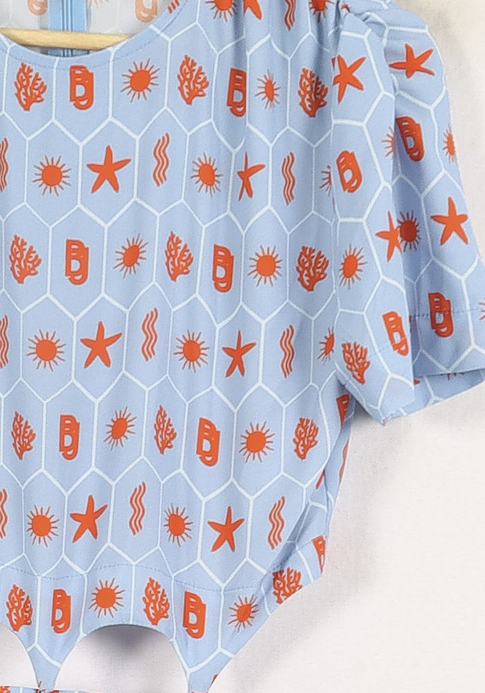 Combinaison Bleu et Orange - Taille S/36 de la marque Barje | PARAD71567 - Vendu par Paradigme - Image 3