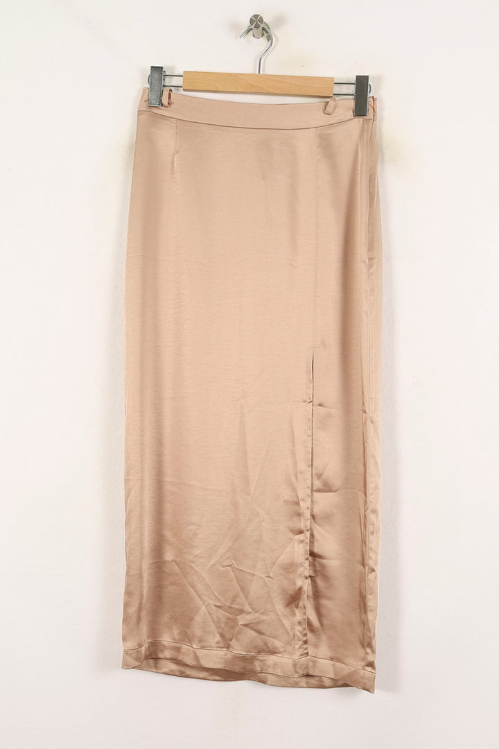 Jupe Longue Beige - Taille M/38 de la marque Barje | PARAD71568 - Vendu par Paradigme - Image 2