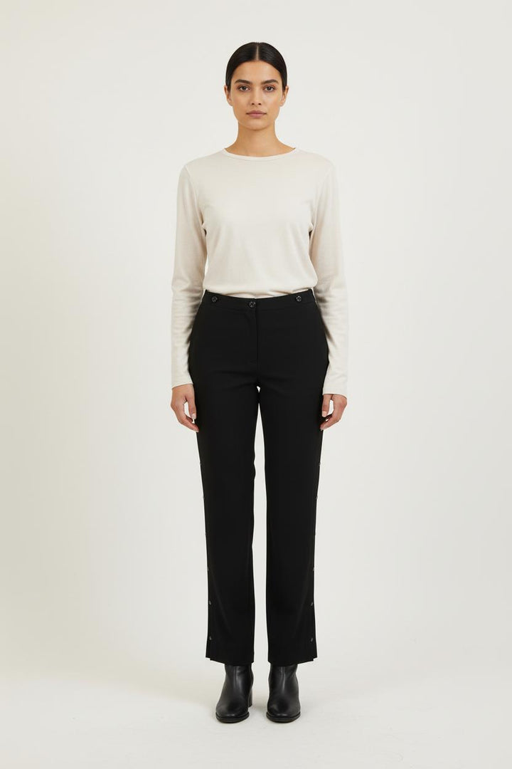 Pantalon Noir - Taille L/40 de la marque Barje | PARAD71570 - Vendu par Paradigme - Image 1