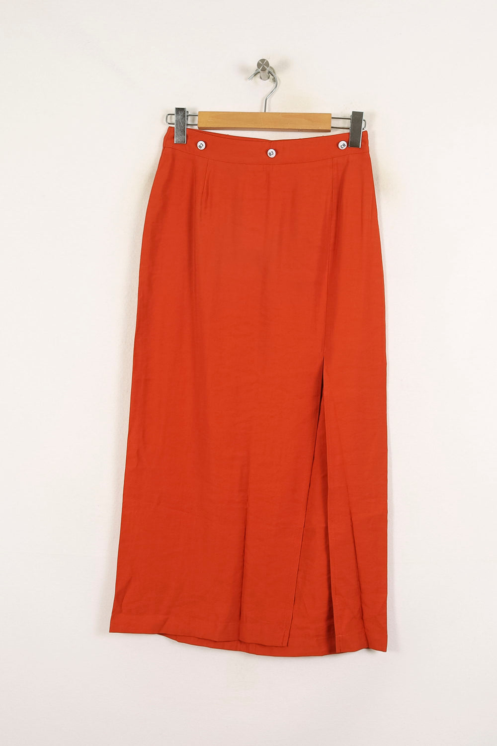 Jupe Longue Orange - Taille M/38 de la marque Barje | PARAD71572 - Vendu par Paradigme - Image 2