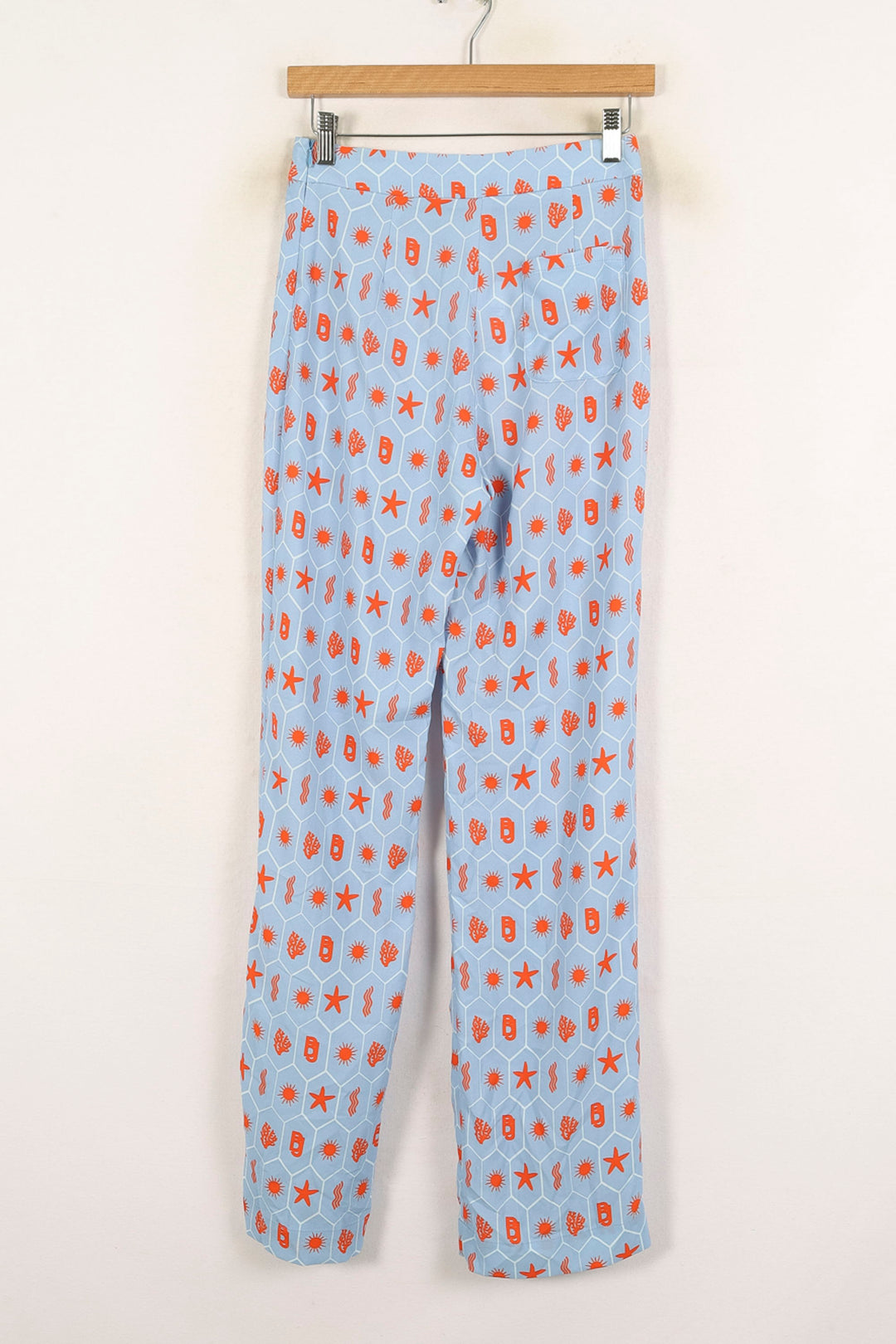 Pantalon Bleu et Orange - Taille S/36 de la marque Barje | PARAD71573 - Vendu par Paradigme - Image 4