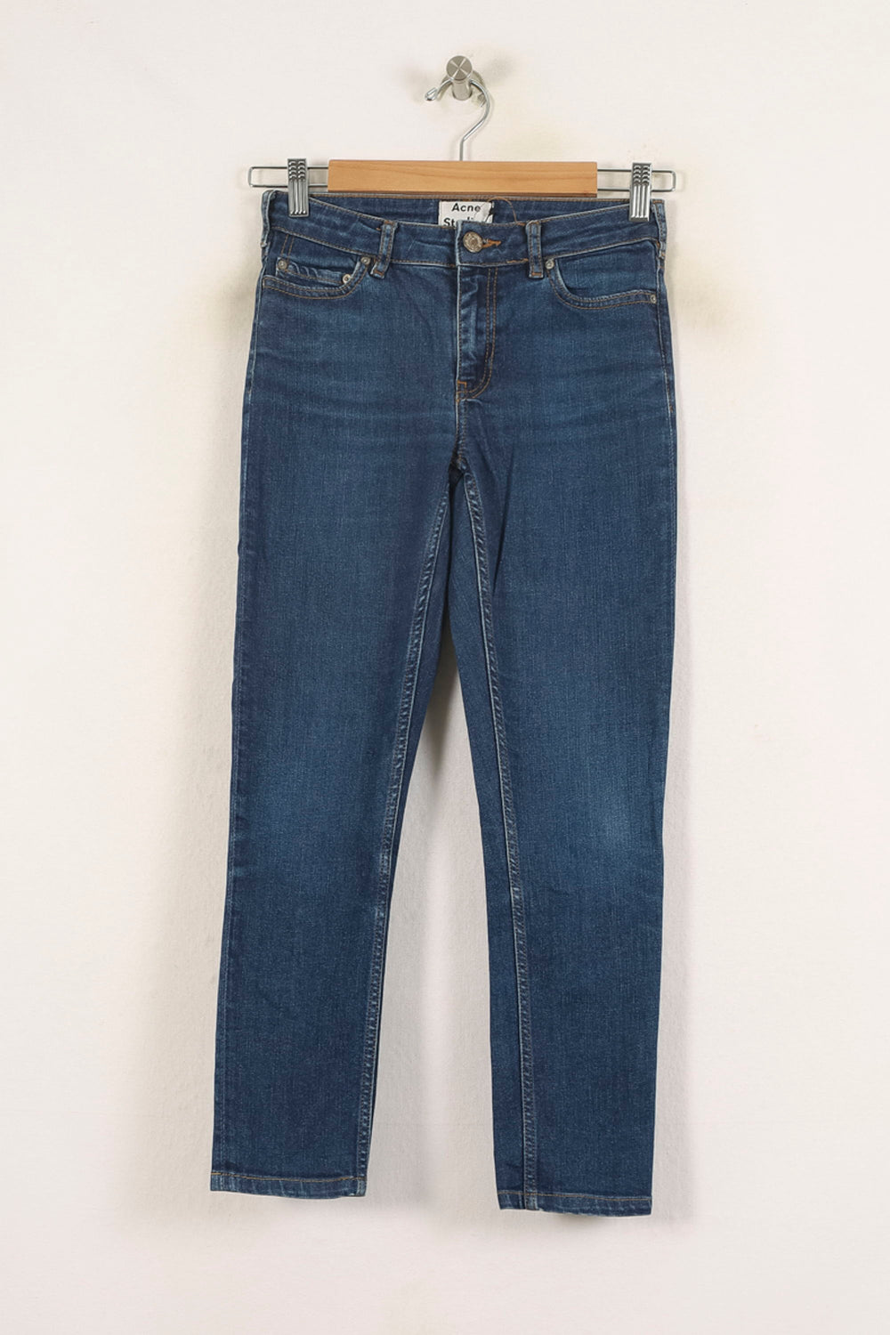 Jean Skinny Bleu - Taille S/36 de la marque Acne Studios | PARAD71579 - Vendu par Paradigme - Image 2