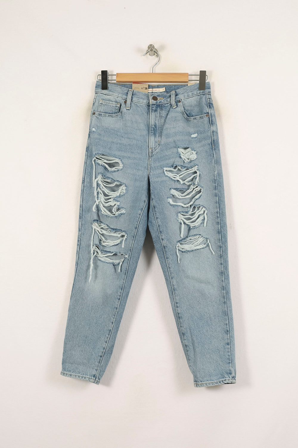 Jean Déchiré Bleu - Taille M/38 de la marque Levi's | PARAD71582 - Vendu par Paradigme - Image 2