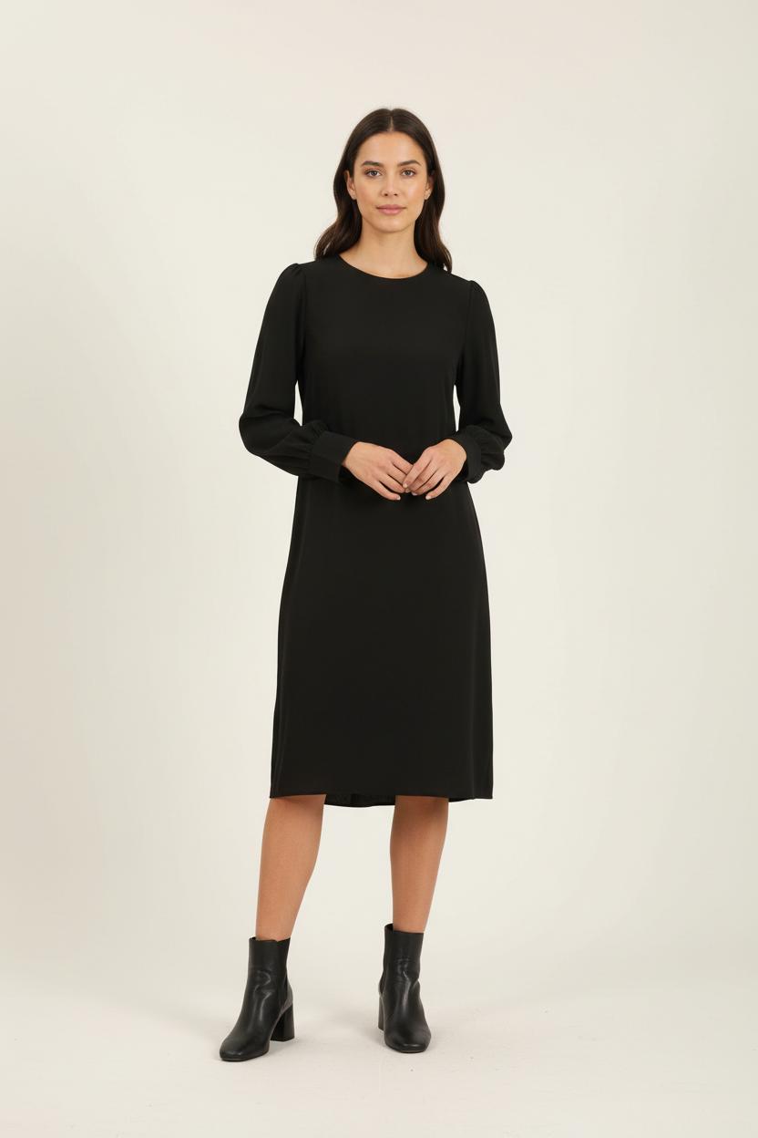 Robe Droite Noire - Taille S/36 de la marque Comptoir des Cotonniers | PARAD71591 - Vendu par Paradigme - Image 1