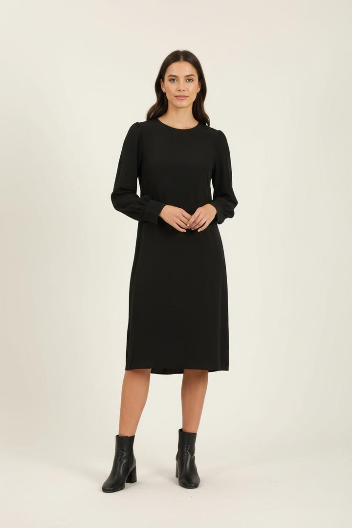 Robe Droite Noire - Taille S/36 de la marque Comptoir des Cotonniers | PARAD71591 - Vendu par Paradigme - Image 1