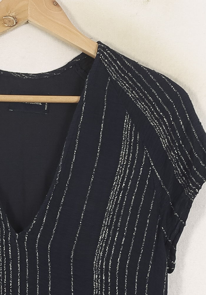 Robe Midi Bleue - Taille M/38 de la marque Zadig&Voltaire | PARAD71593 - Vendu par Paradigme - Image 3