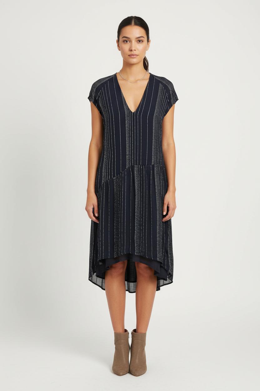 Robe Midi Bleue - Taille M/38 de la marque Zadig&Voltaire | PARAD71593 - Vendu par Paradigme - Image 1